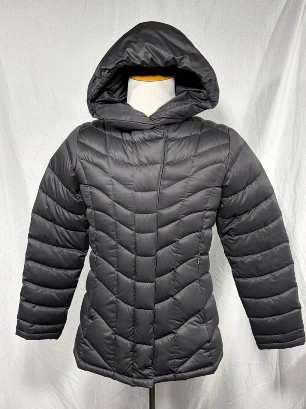 Patagonia Downtown Loft Puffer 800 Goose Down Jacket Hooded Black Size Medium